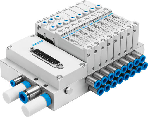 Festo VTUG-10-VRPT-B1T-Q10B-UB-QH6SU-16K+TTSC Bộ lọc van VTUG với cắm nhiều chân hoặc kết nối bus trường