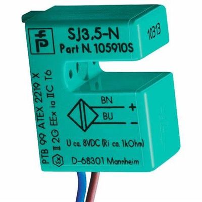 Pepperl Fuchs cảm biến khe cắm cảm ứng SJ3,5-SN Mục tiêu sắt