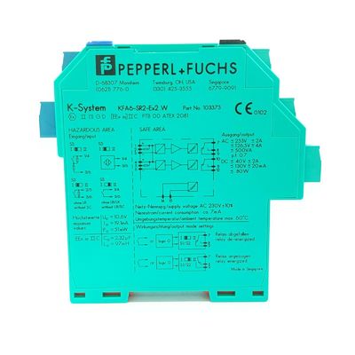 Đèn LED Pepperl Fuchs Rào cản an toàn Rào cản cô lập Chuyển bộ khuếch đại 2 kênh KFA6-SR2-EX2.W