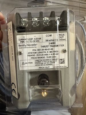 991-25-50-01-00 Bently Nevada Probe Thrust Transmitter