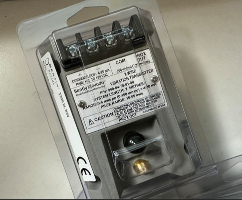990-04-70-01-00 35mm Bently Nevada Proximity Probe 990 Vibration Transmitter DIN Rail Clips
