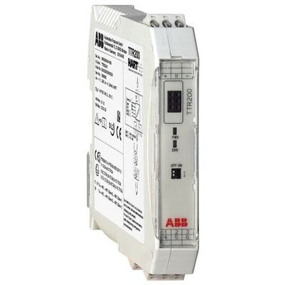 ABB TTR200E1HBFCSEMGHAM5 Máy truyền nhiệt độ gắn trên đường sắt cho không khí nén và chức năng đầu ra mở bình thường