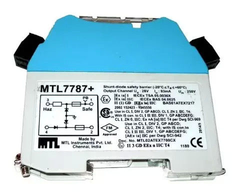 MTL7787+ 안전 장벽 가속 배송