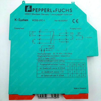 P F KCD2-STC-1 SMART Transmitter Power Supply with Open Circuit Voltage/Short-Circuit Current Terminals 1