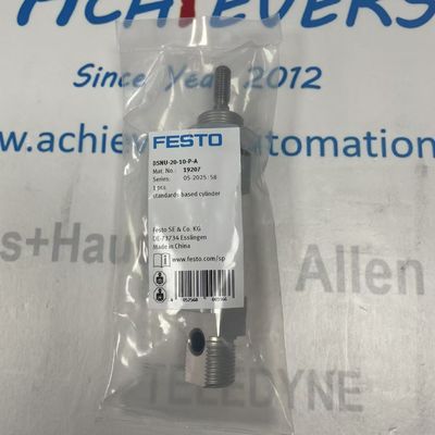 Festo DSNU-20-10-P-A Standard Cylinder with G 1/8 Ports and Operating Pressure Range 0.2-1.0 MPa